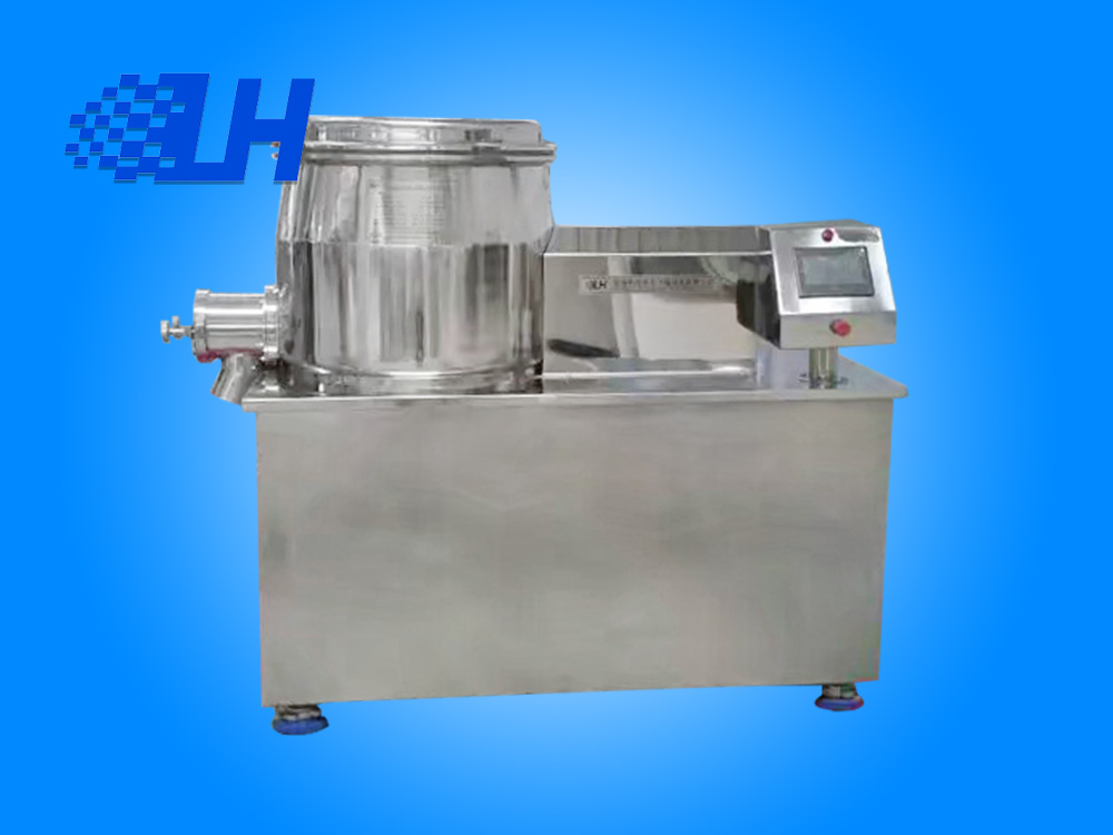 High-efficiency wet mixing and granulating machine